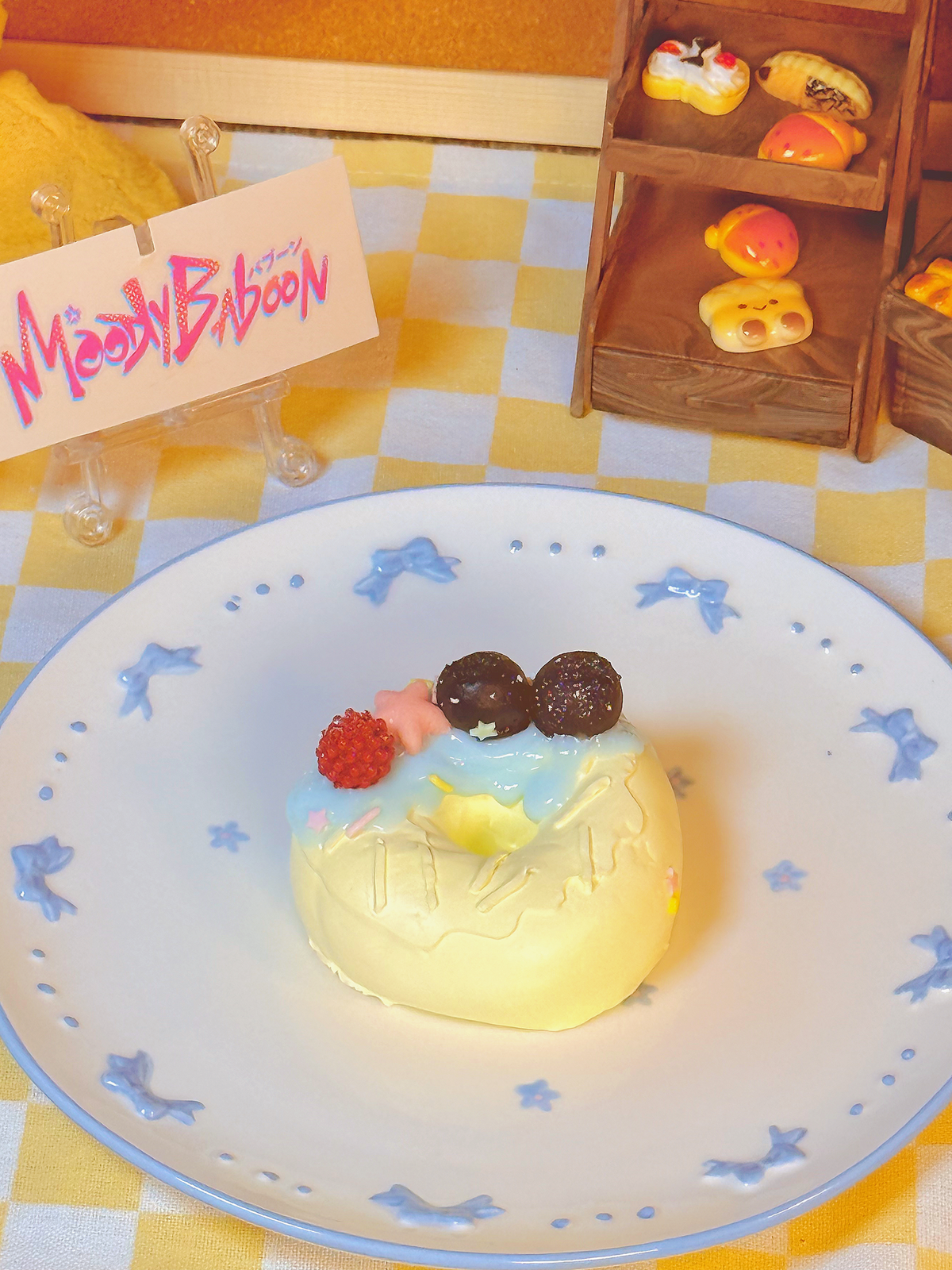 blueberry cloud donut